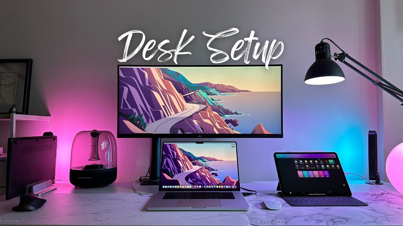 My New Desk Setup Tour 2023 | Room Tour | 데스크 셋업 | 룸투어 - YouTube
