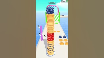 Pancake Run: All Levels Gameplay (Android,iOS) #shorts Level 11