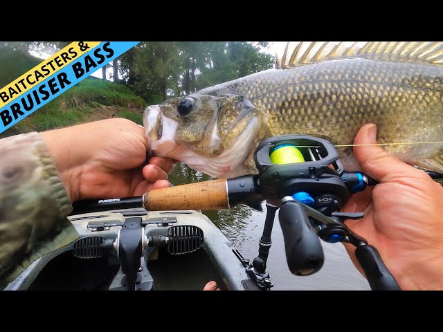 BAITCASTER BASS: Shimano's New SLX Reel Tested On Brawling Aussie Bass! 