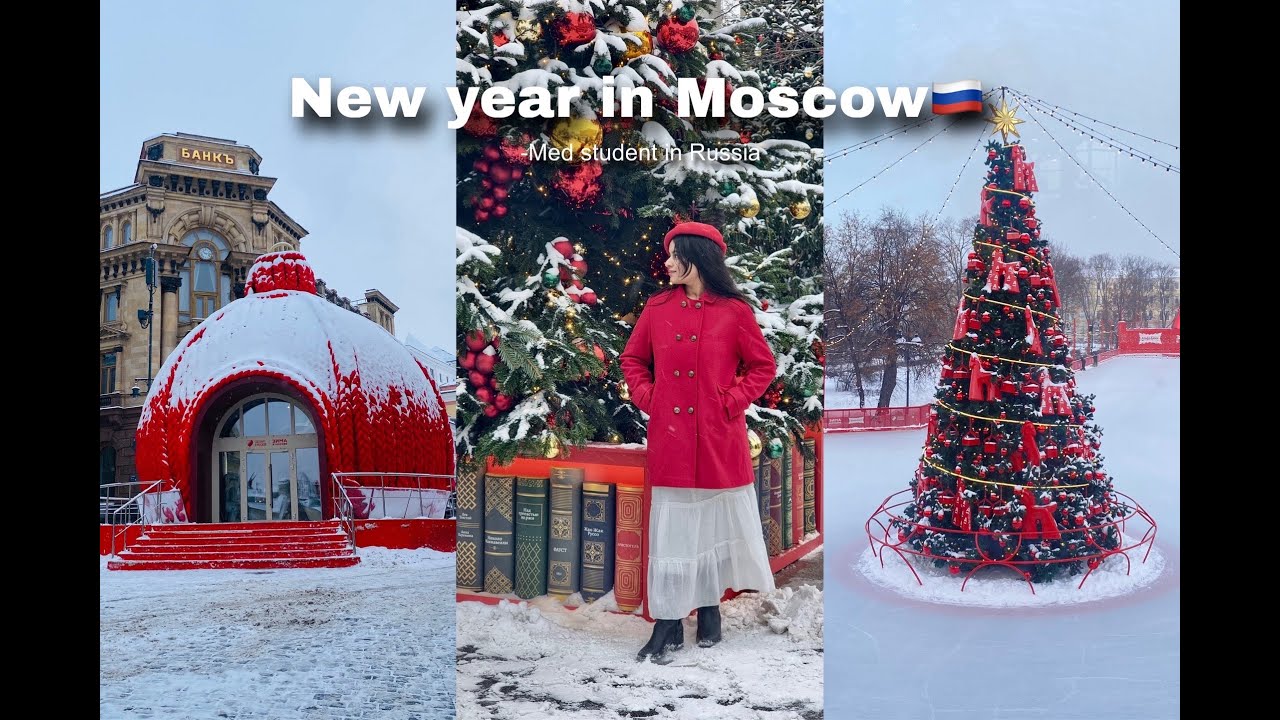 New year in Moscow | Med student in Russia | cozy winter vlog