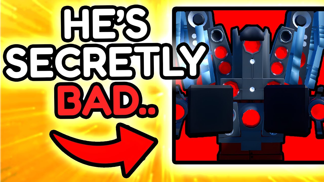 Toilet Tower Defense: Titan Centurion Speakerman – Action Figure Roblox