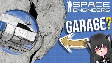 Asteroid SHIP GARAGE Benefits - Space Engineers Survival Base Building