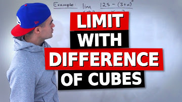 Limit with a Difference of Cubes - MCV4U (Grade 12 Calculus & Vectors)