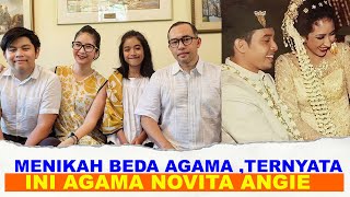 MARRIED IN A DIFFERENT RELIGION, TURNS OUT THIS IS NOVITA ANGIE'S RELIGION