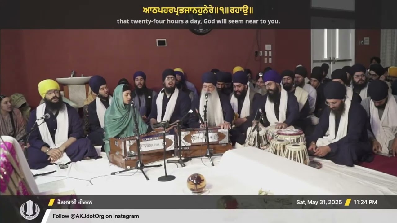039 Bhai Harpreet Singh Jee Toronto - SatEve RSK - Detroit May 2025 Annual Akhand Keertan Smagam