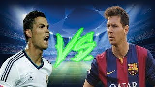 Messi vs Ronaldo: All time Stats || 2017 ||