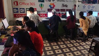 Lucknow Computer Rudhauli Live streaming practical Class (Smart computer class) admission open