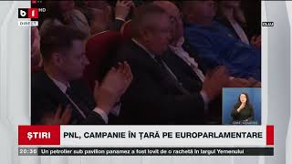 PNL, TURNEU CU EUROPARLAMENTARII PRIN ȚARĂ  NICOLAE CIUCĂ, LA CLUJ. Știri B1TV_18 mai 2024