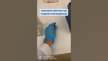 Lab scientists having favourite reagents in the lab 🤓