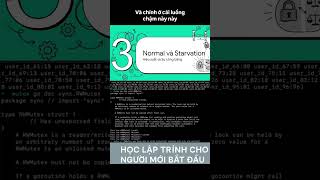 Sync.mutex trong golang #programming
