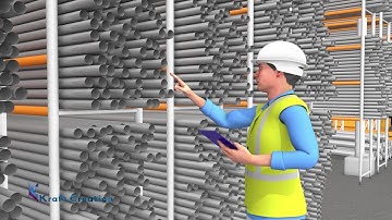 Pipe counting mobile application! 3D explainer video! Demonstration video #KCGI
