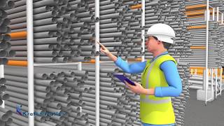 Pipe counting mobile application! 3D explainer video! Demonstration video #KCGI screenshot 3