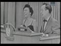 Whats my line? - Lena Horne1953 - 54