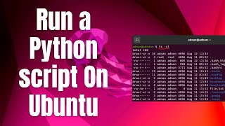 How to run a Python script On Ubuntu 22.04 LTS Linux