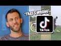 Pro footballer reacts to football training tiktoks