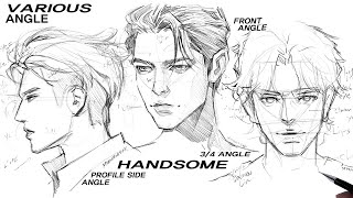 ✨ WHOLE ANGLES  RATIO OF HANDSOME FACE [ TIPS ] ✨