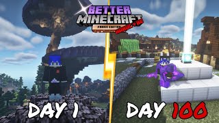 Bertahan Hidup 100 Hari Di Better Minecraft Hardcore, Dan Inilah Yang Terjadi