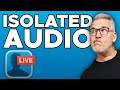 How to use Isolated Audio in Ecamm Live