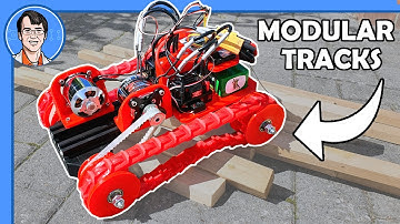 Tank-rupsrobotvoertuig met modulaire rupsbanden
