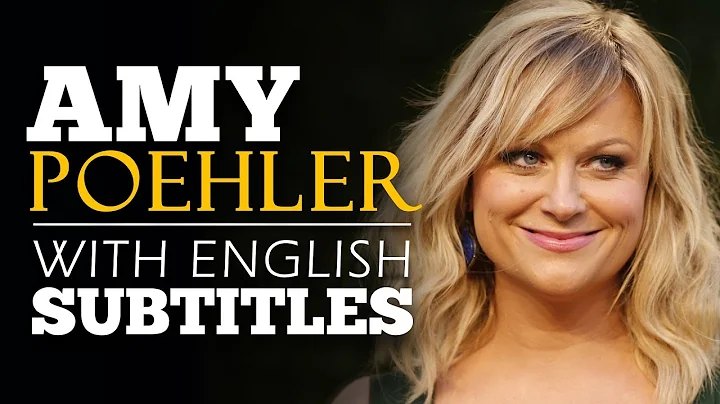 ENGLISH SPEECH | AMY POEHLER: Take Your Risk NOW! ...