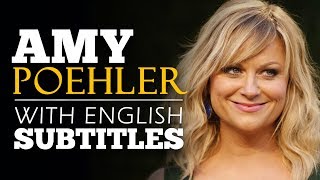 ENGLISH SPEECH | AMY POEHLER: Take Your Risk NOW! (English Subtitles)