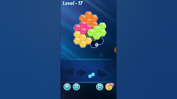 Block Hexa Puzzle Rainbow C Level 17 Walkthrough