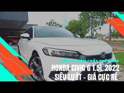 Video [ XE LƯỚT ]Honda Civic G 2022 Bản Nhập Thái Odo 5400km... - youtube