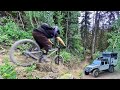 Riding Gnarly Downhill Mountain Bike Trails in Telluride, Colorado while living in my Truck Camper