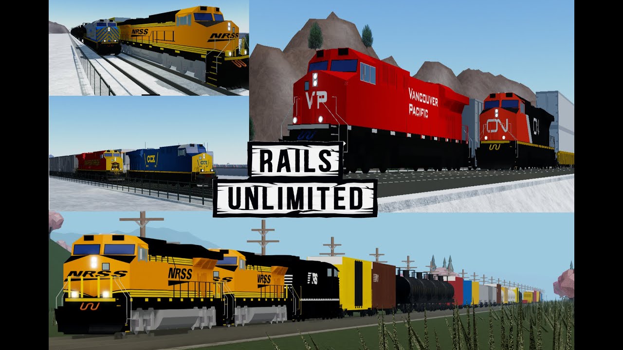 Roblox Rails Unlimited New Admin Train New Trains And Updates Youtube - robloxrails unlimited beta admin train youtube