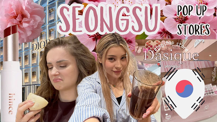 Eliška & Vendy | Seongsu: Pop-up stores, kavárny a Seoul Forrest