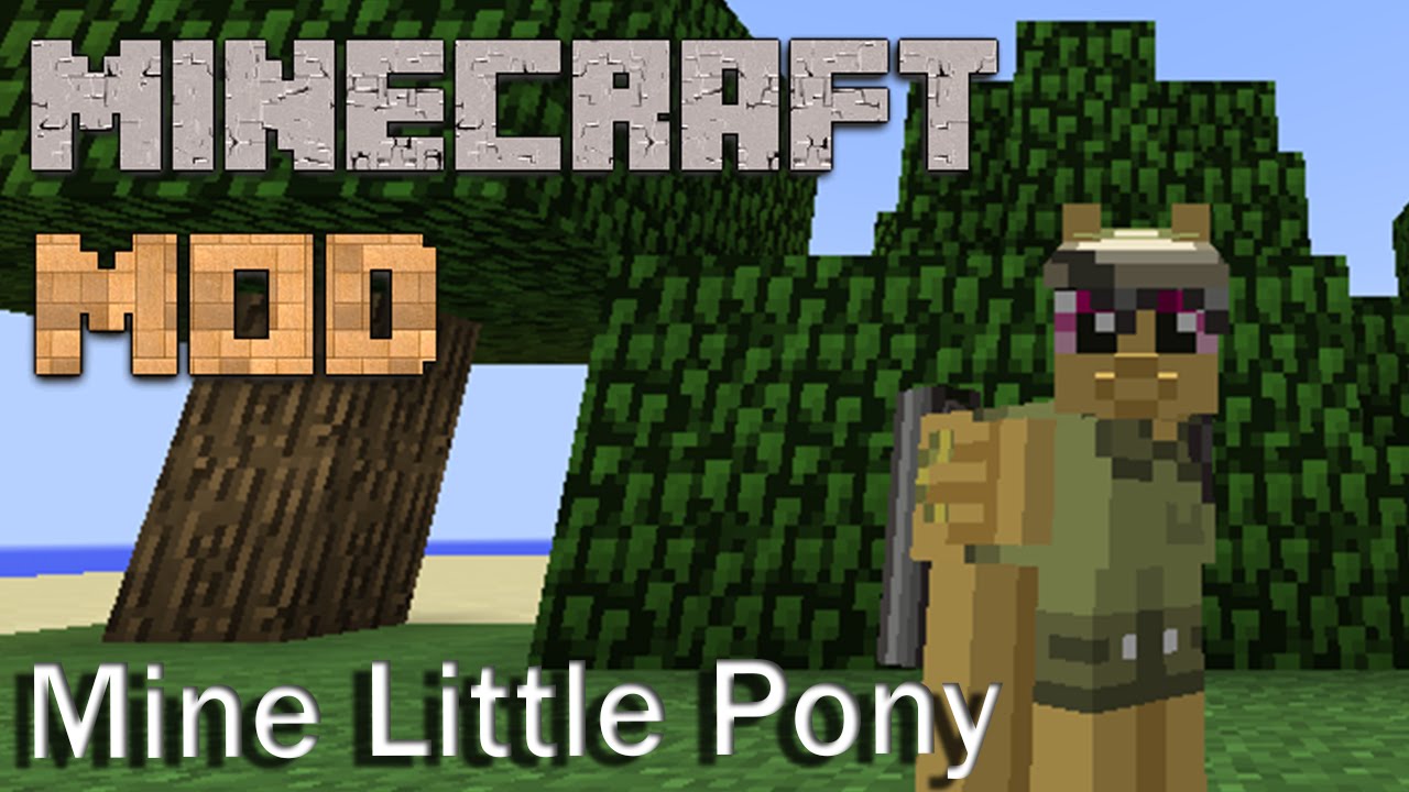 скачать мод на пони для майнкрафт 1.7.2 Mine little pony (1. 7. 10) моды для minecraft.