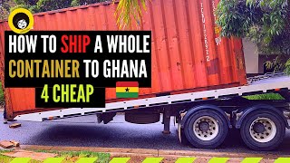 Download Lagu I Shipped a Whole Container to Ghana and DIDN'T Pay Much DUTY!! || How To Ship A Container to Ghana MP3