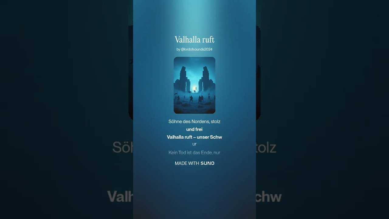 🎵⚔️ VALHALLA RUFT ⚔️– German Viking Battle Music 