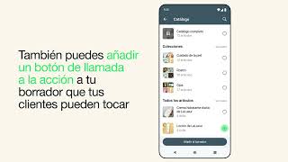 Cómo llegar a clientes con mensajes de marketing en vez de mensajes de difusión | WhatsApp Business screenshot 1