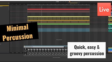 How to make MINIMAL HOUSE Percussion