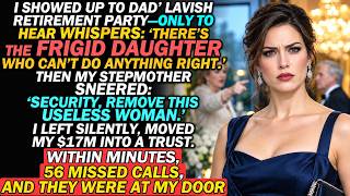 My Dad Called Me Useless Daughter At His Retirement Party—My $17M Trust Said Otherwise