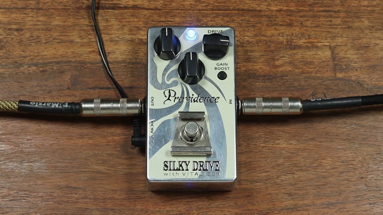 PROVIDENCE Silky Drive SLD-1F Demo by Lance Keltner - YouTube