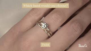 How to Pair Your Engagement Ring with a Wedding Band