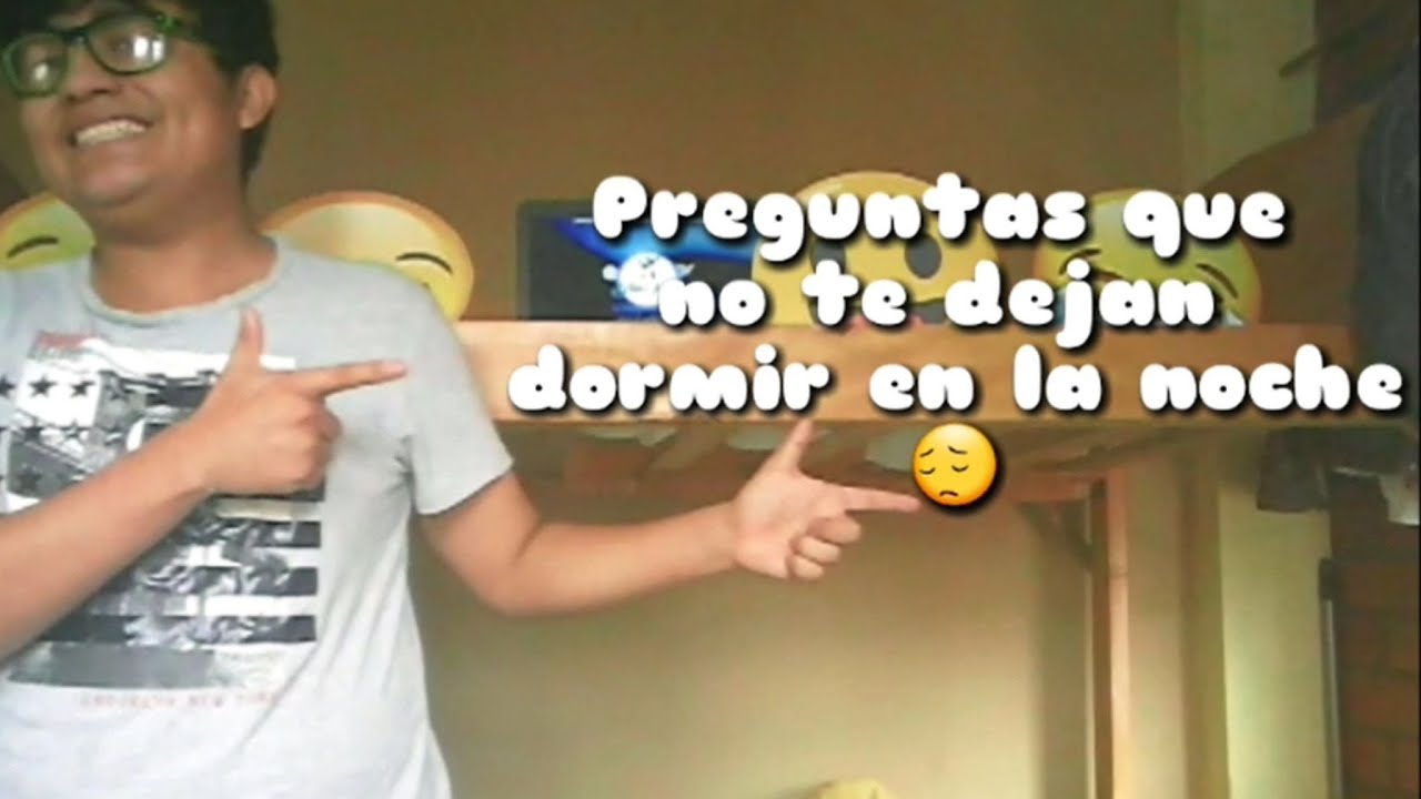 Preguntas que no te dejan dormir en la noche🤔😴|Jordan López - YouTube