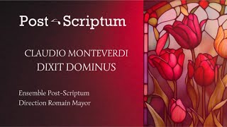 Ensemble Post-Scriptum - Claudio Monteverdi 1567-1643 Dixit Dominus Full Score