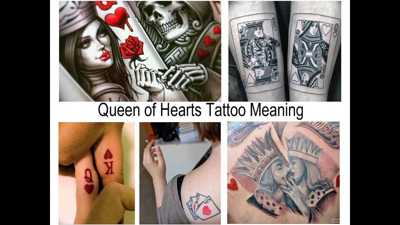 Queen of Hearts Tattoo Meaning - Facts and photos for  -  YouTube