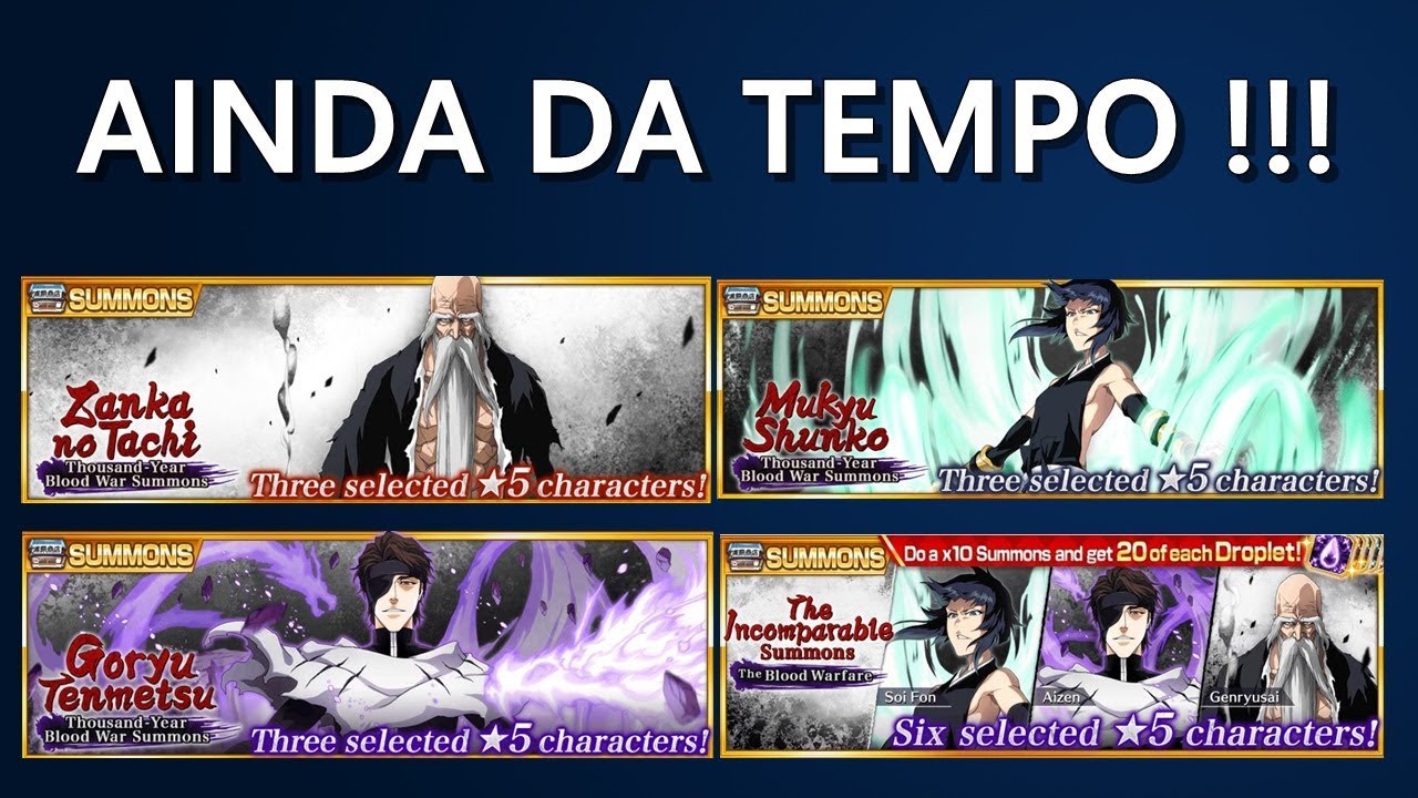 Bleach Brave Souls Banner  Solo  do Round 5  YouTube