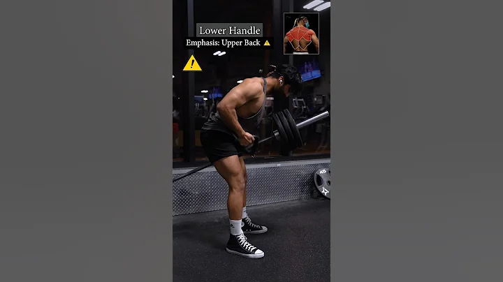 Carve your Body with T-Bar Rows ⚠️ #back