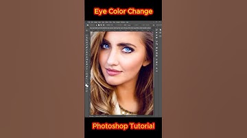 Eye Color Change Quickly in Photoshop #photoshoptutorial #shorts