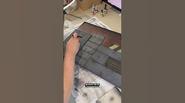 Building a Warhammer 40k kill team board #warhammer40k #miniature #warhamer