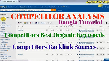 Best SEO Competitor Analysis 2022 Bangla