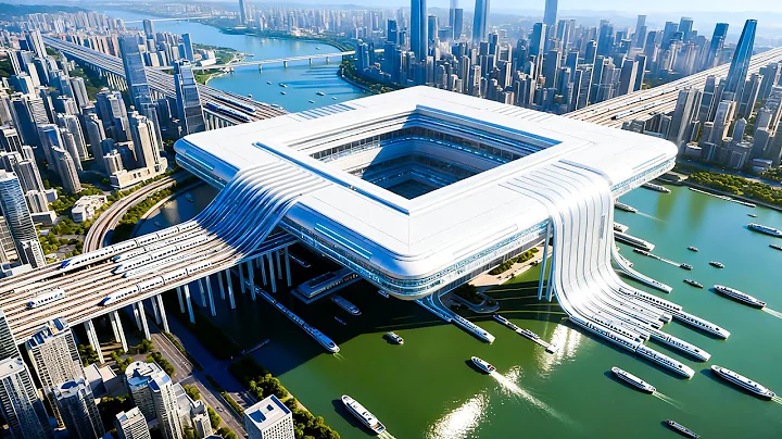 China Just Built a Train Station the Size of an Entire City