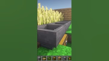 How to build a #minecraft auto harvester! 🌾🌾 #gamesforkidshub