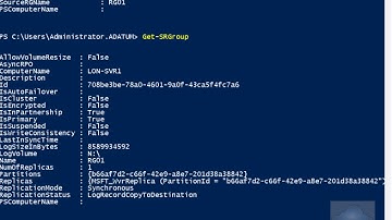 20740 Demo29 Implementing Server to Server Storage Replication