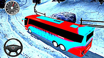 Offroad Bus Driving 3D - Real Drive Uphill Bus Simulator 👉 ANDROID GAMEPLAY #3